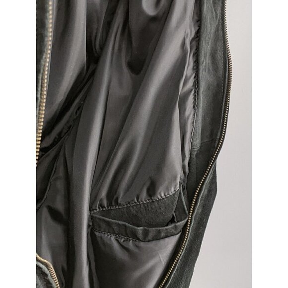 VTG Salt Lake City Utah Winter Olympics 2002 Bomber Jacket Suede 3XL Tall - Picture 10 of 11